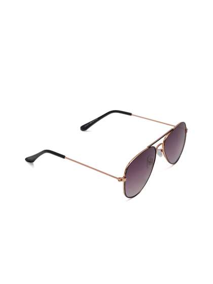 SHOP FRENZY Unisex Kids
                    Oval Sunglasses with UV Protected Lens