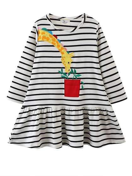 LULU & SKY Girls
                    Striped Nightdress