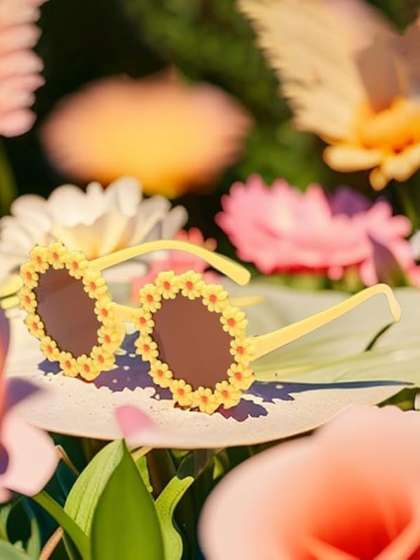 SHOP FRENZY Unisex Kids
                    Round Sunglasses with UV Protected Lens