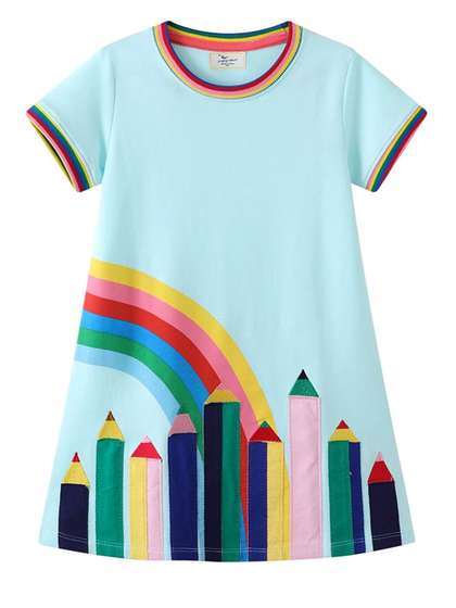 LULU & SKY Girls
                    Printed Nightdress