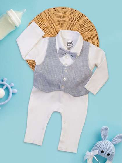 MeeMee Infants Cotton
                    Rompers