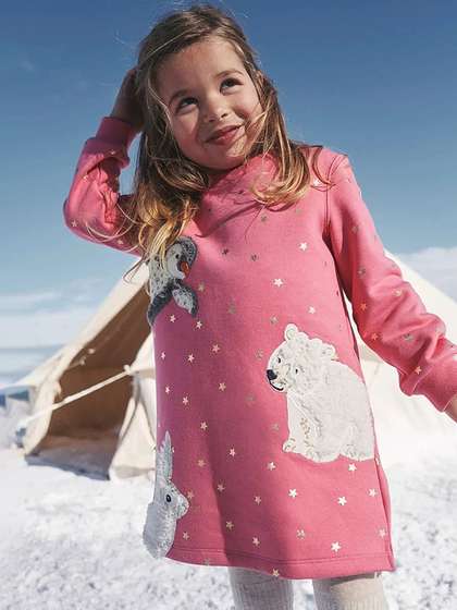 LULU & SKY Girls
                    Printed Nightdress