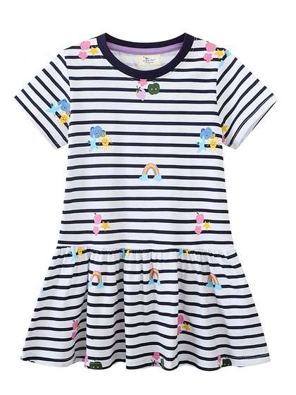 LULU & SKY Girls
                    Printed Nightdress
