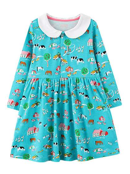 LULU & SKY Girls
                    Graphic Printed Nightdress