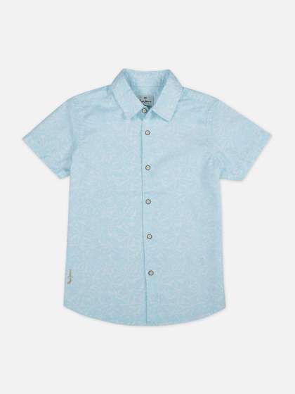 Pepe Jeans Boys Floral
                    Opaque Printed Casual Shirt