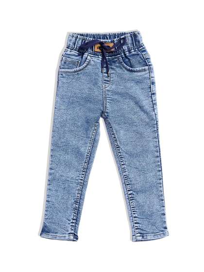 ZitZot Boys Slim Fit
                    Light Fade Jeans