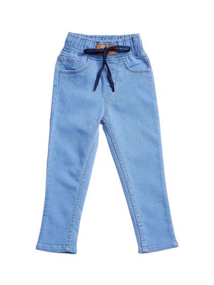 ZitZot Boys Slim Fit
                    Light Fade Jeans