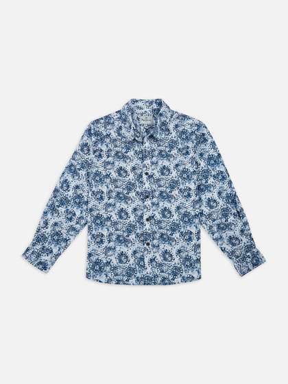 Pepe Jeans Boys Floral
                    Opaque Printed Casual Shirt