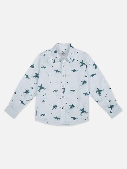 Pepe Jeans Boys Opaque
                      Printed Casual Shirt