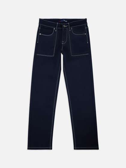 Pepe Jeans Boys Slim
                      Fit Mid-Rise Stretchable Jeans