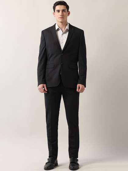 Arrow Men Slim-Fit
                      Single-Breasted Two-Piece Suits
