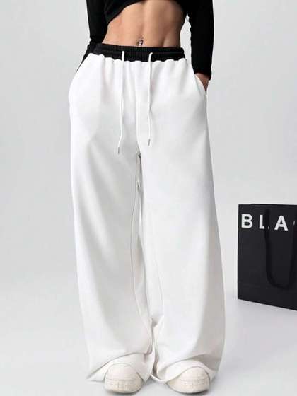Roadster Loose Fit High-Rise Trousers
