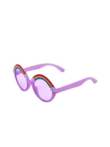SHOP FRENZY Unisex Kids
                    Round Sunglasses with UV Protected Lens