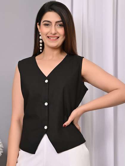 VYMO V-Neck
                          Waistcoat