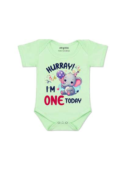 Arvesa One Month Baby
                    Boy Printed Baby Romper