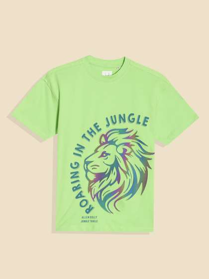 Allen Solly Junior Boys
                    Printed Tropical T-shirt