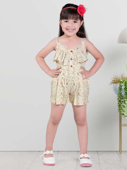 kidoz Girls Printed
                    Jumpsuit