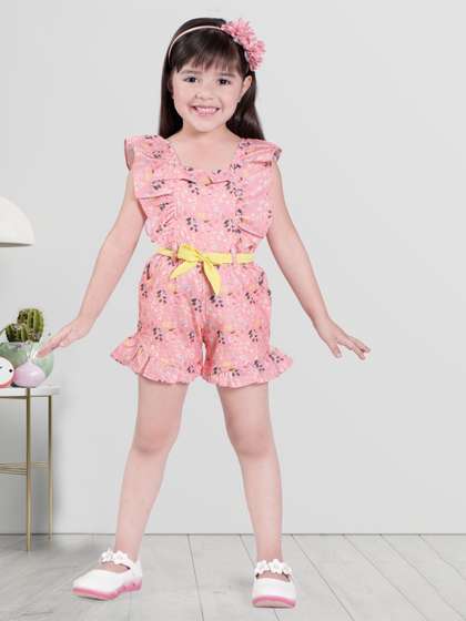 kidoz Girls Printed
                    Jumpsuit