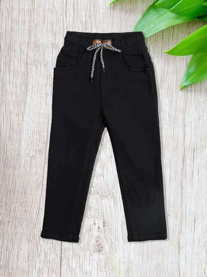 YK Boys Jogger
                      High-Rise Light Fade Embroidered Jeans