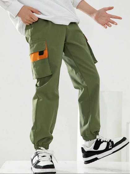 BAESD Boys Relaxed
                    Cargos Trousers