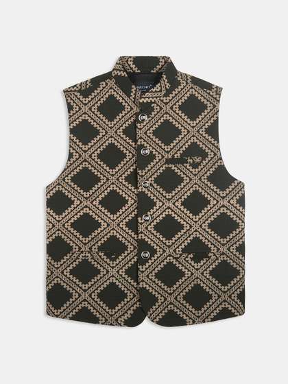 CHARCHIT Boys
                    Lightweight Tailored Jacket with Embroidered