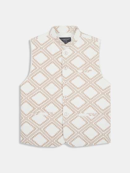 CHARCHIT Boys
                    Lightweight Tailored Jacket with Embroidered