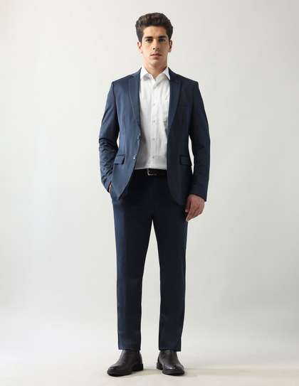 Arrow Slim-Fit Single
                      Breasted Two Piece Suit