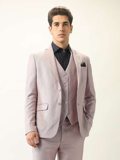 Arrow Men Tailored
                        Fit Single-Breasted 3 Piece Suits