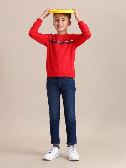 U.S. Polo Assn. Kids
                    Boys Slim Fit Light Fade Stretchable Jeans