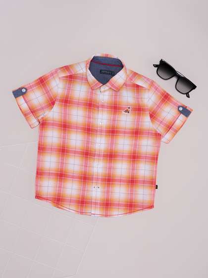 Pantaloons Junior Boys
                    Opaque Party Shirt