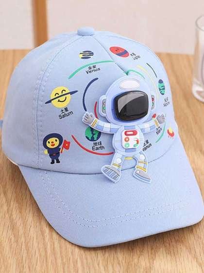 Ziory Unisex Kids
                      Printed Baseball Cap