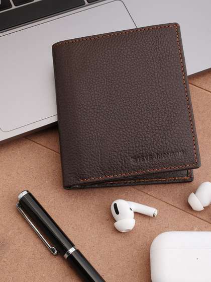 Steve Jhonson Men Brown
                    Wallets