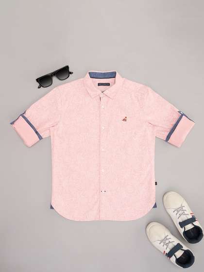 Pantaloons Junior Boys
                      Opaque Party Shirt