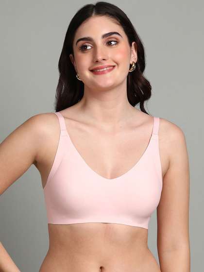 Dressberry Lightly
                        Padded Invisi-Fit Elastic-Free Bottom Band
                        Seamless Bonded Bra