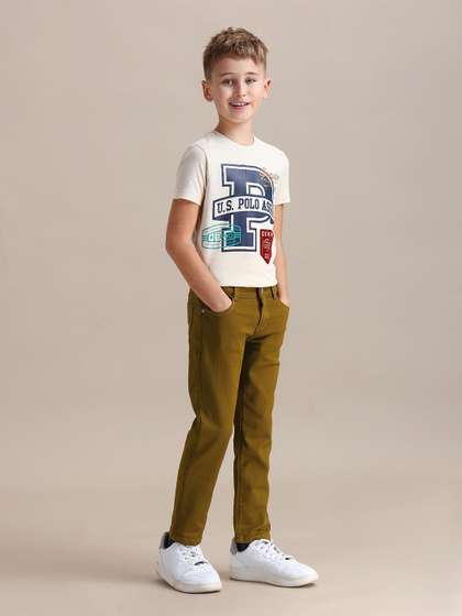 U.S. Polo Assn. Kids
                      Boys Slim Fit Stretchable Jeans