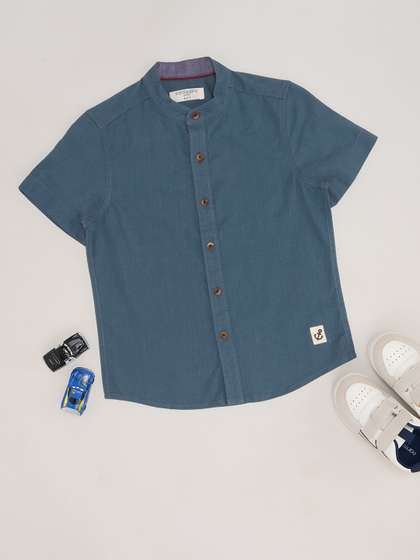 Pantaloons Junior Boys
                    Opaque Casual Shirt