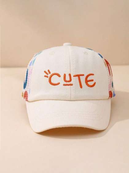 Ziory Unisex Kids
                    Embroidered Baseball Cap