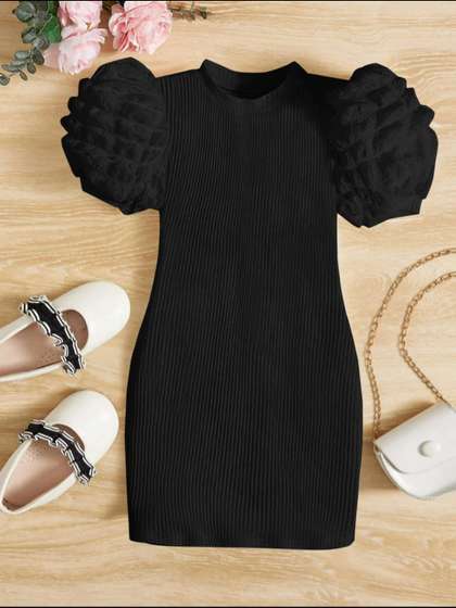 BAESD Puff Sleeve Dress