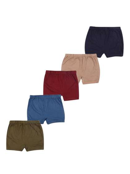 YELLOWDELIGHT Girls Pack
                    Of 5 Mid Rise Boy Shorts Briefs-YD 749 Tony (g) pln
                    dr 0-6m-5p