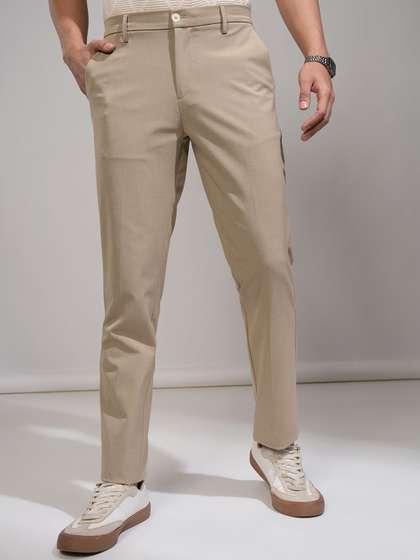 HIGHLANDER Men
                        Comfort Slim Fit Trousers
