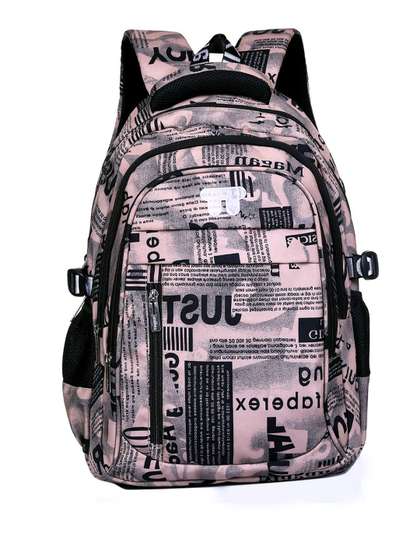 Tinytot Kids Unisex
                    Typography Backpack