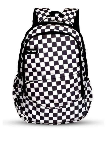 Tinytot Kids Unisex
                      Geometric Backpack