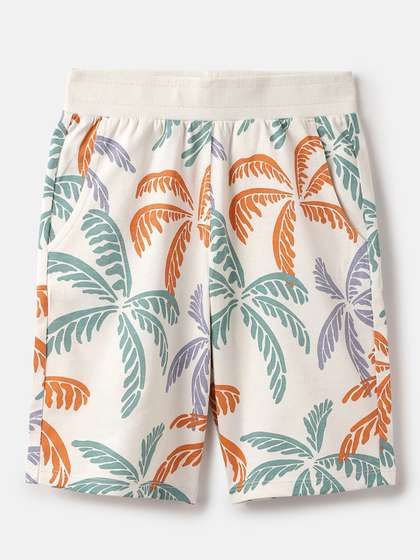 United Colors of
                    Benetton Boys Floral Printed Shorts