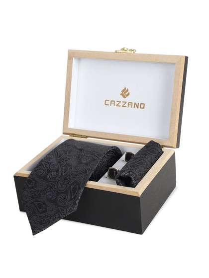 Cazzano Men Grey
                      Accessory Gift Set