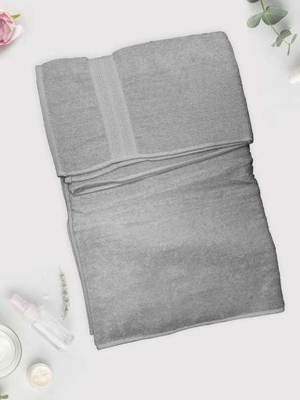 Layers Plus Grey
                        Cotton 480 GSM Bath Towel