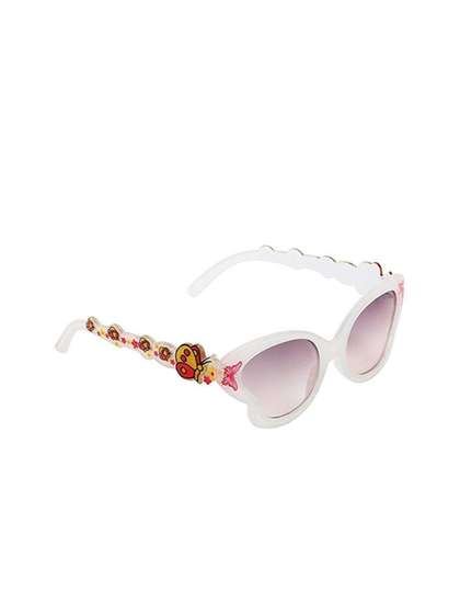 SHOP FRENZY Kids
                      Oversized Sunglasses with UV Protected Lens White
                      Butterfly sunglass