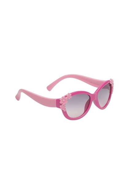 SHOP FRENZY Kids
                    Oversized Sunglasses with UV Protected Lens Dpink 4
                    flower sunglass