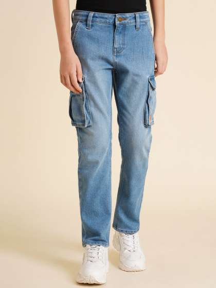 Jack & Jones Junior Boys Relaxed Fit Light Fade Stretchable Jeans