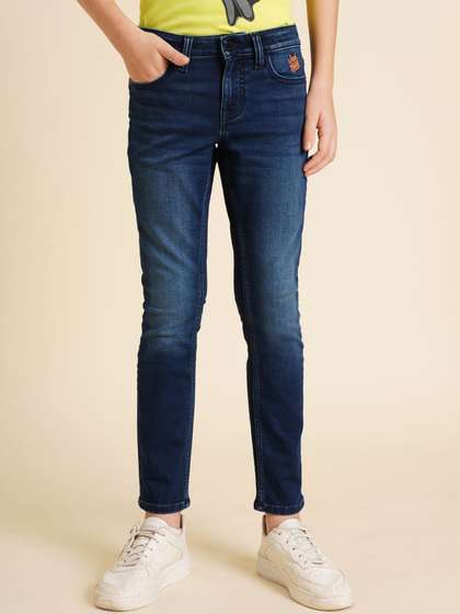 Jack & Jones Junior
                    Boys Straight Fit Light Fade Stretchable Jeans