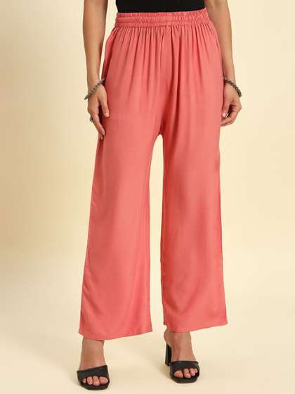 thread plus Women
                        Flared Palazzos